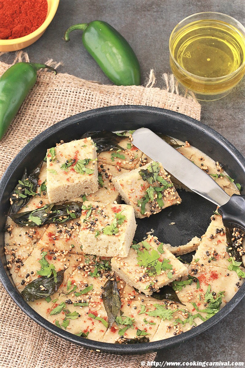 Quinoa Oats And Lentil Dhokla