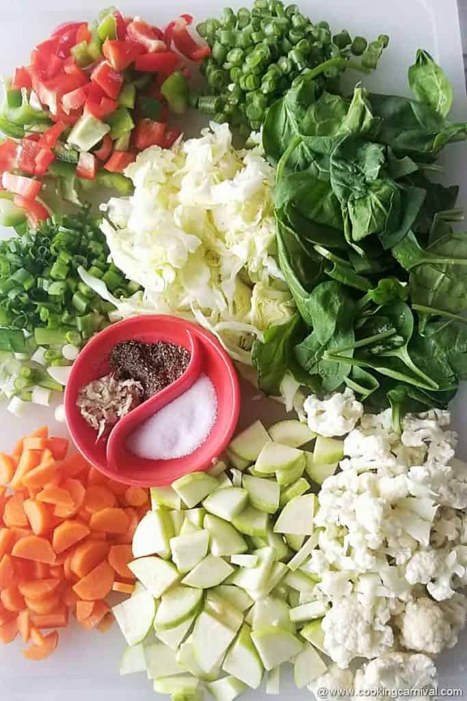 Instant Pot Detox Vegetable Soup (Veg Clear Soup) - Cooking Carnival