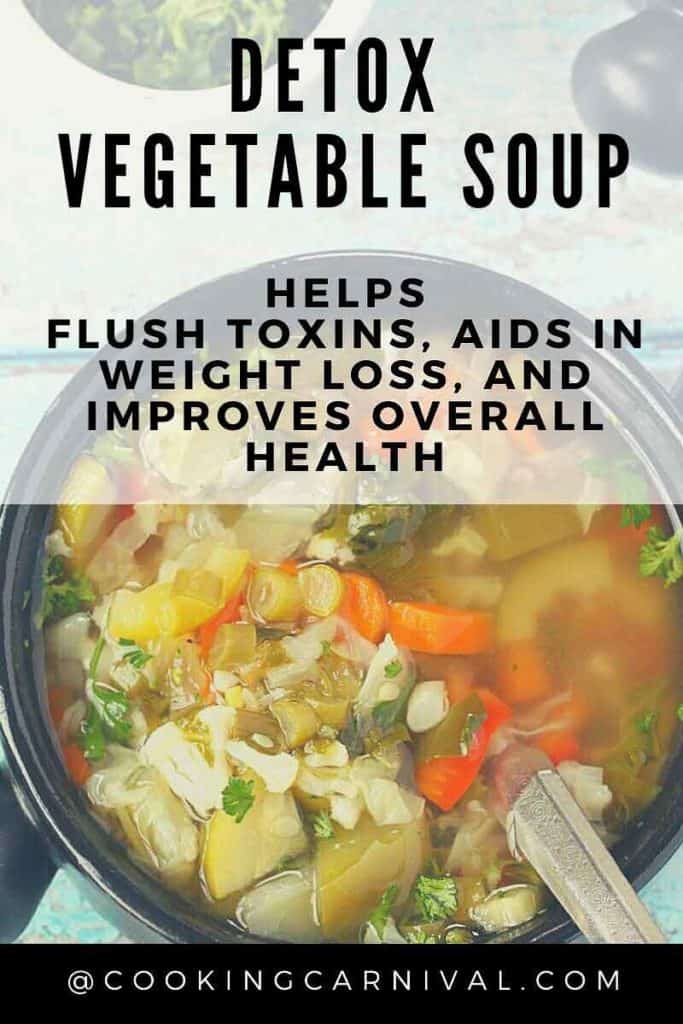 Instant pot detox vegetable soup 1