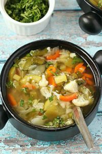 Instant Pot Detox Vegetable Soup (Veg Clear Soup) - Cooking Carnival