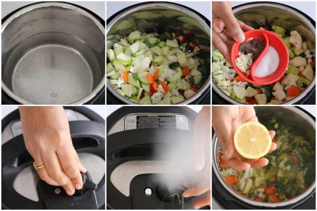 Instant Pot Detox Vegetable Soup (Veg Clear Soup) - Cooking Carnival