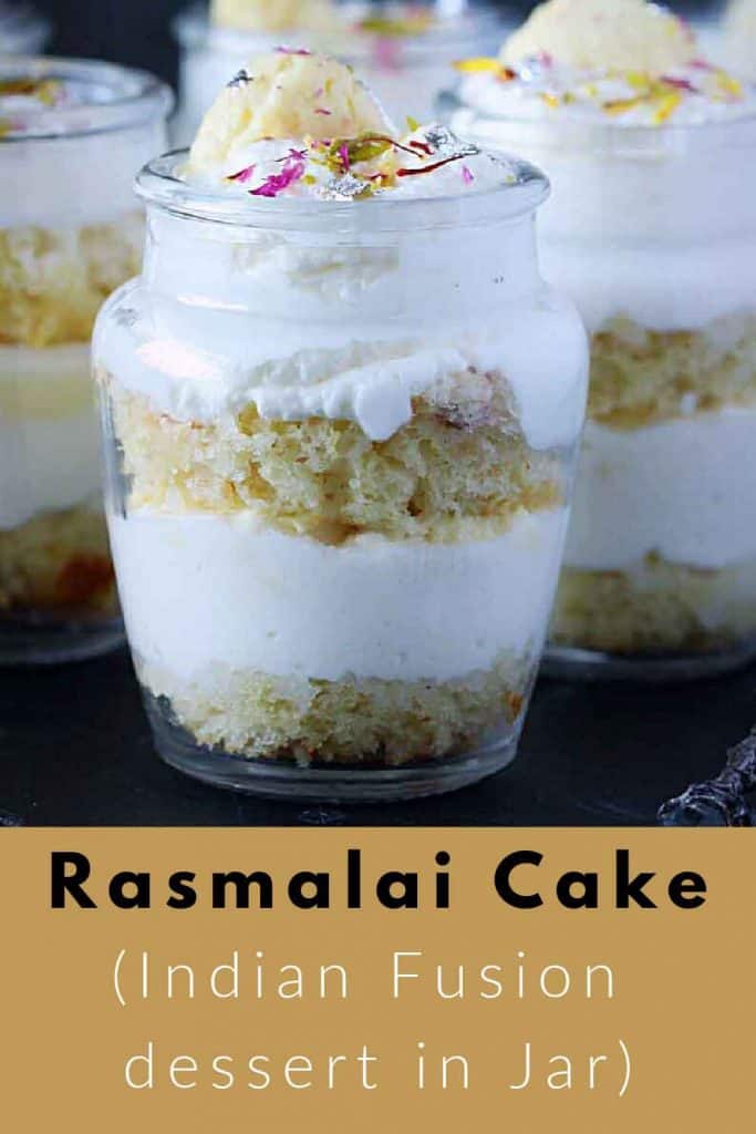 Rasmalai Cake Jars | Recipe | Desserts, Yummy cakes, Eggless desserts