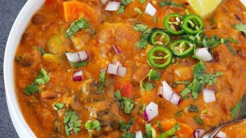Instant Pot Moroccan Lentil Soup