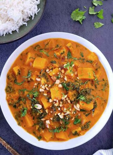 thai inspired Butternut Squash Curry