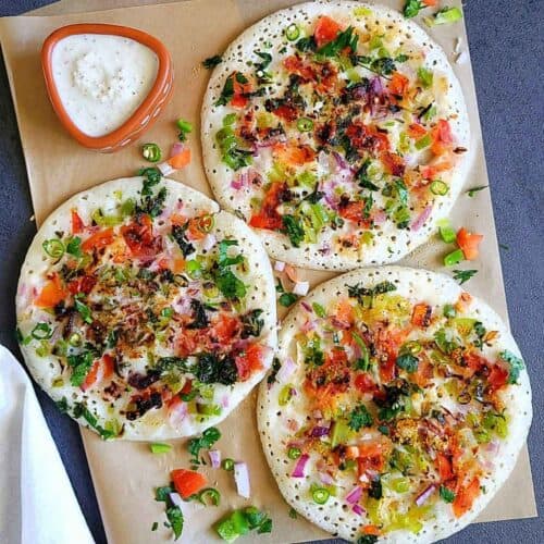 Tomato Onion Uttapam