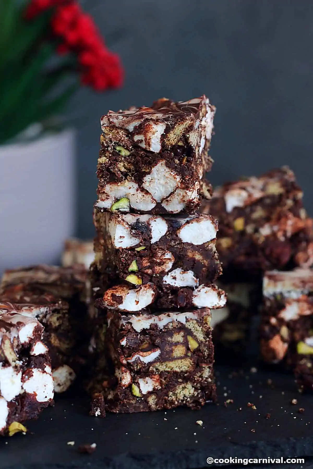 Rocky road stacked