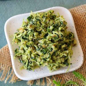 Moringa raw mango thecha